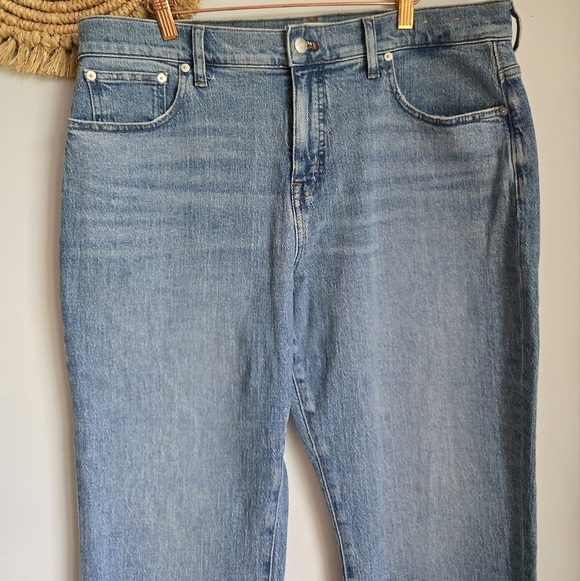 Madewell, New, The '90s Straight Leg Rondell Wash Jeans, Size 32 Petite 32P - Picture 5 of 15